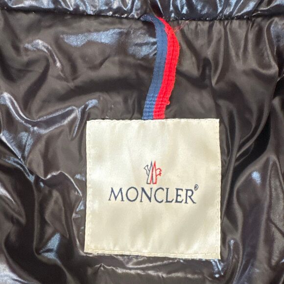 Montcler Men’s Black Down Coat Jacket size 5 Ronier Giubbutto Zind 16 3710 - Picture 7 of 11